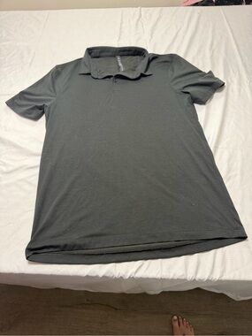 lululemon athletica Men's Black Polo